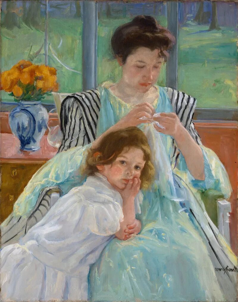 Картина молодая. Мэри Кассат картины. Мэри Кассат,1844-1926. Мать. Мэри Кассат молодая мать за шитьем. Мэри Кассат картины материнство.