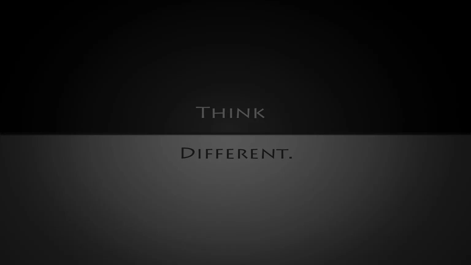 Think view. Think different обои. think different слоган. think на рабочий стол. обои минимализм think.