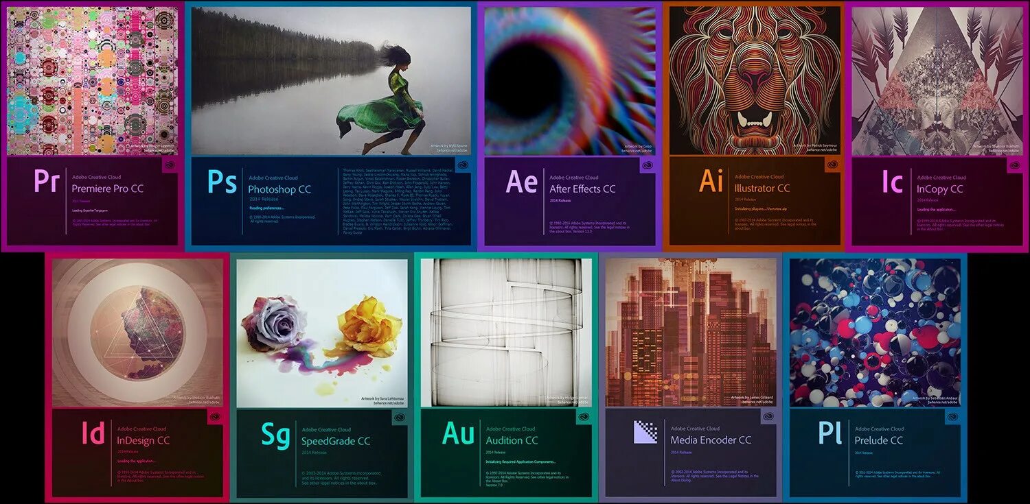 Adobe ins. Обложка приложения. программы adobe. приложения adobe.