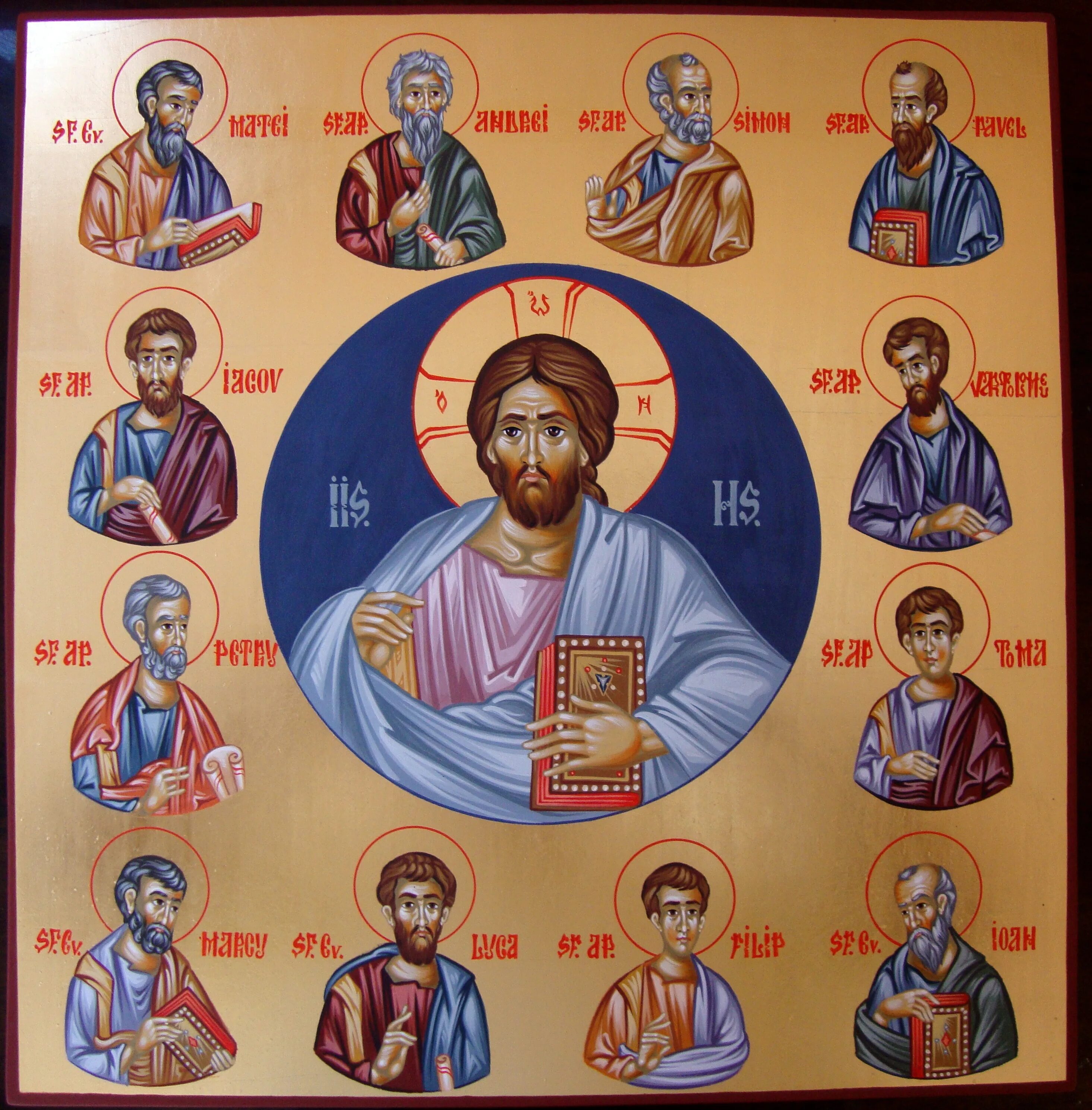 Апостолы иисуса имена список. 12 апостолов иисуса христа таблица. икона иисуса христа и апостолов. 12 учеников иисуса христа имена. апостолы христа имена.