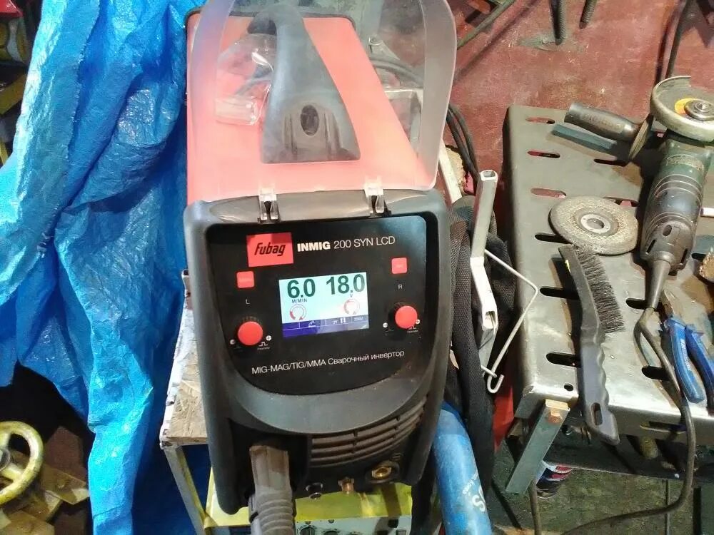 200 syn lcd. Сварочный полуавтомат fubag inmig 180. fubag inmig 200 syn lcd 31435. аргонная сварка fuba intec 200.