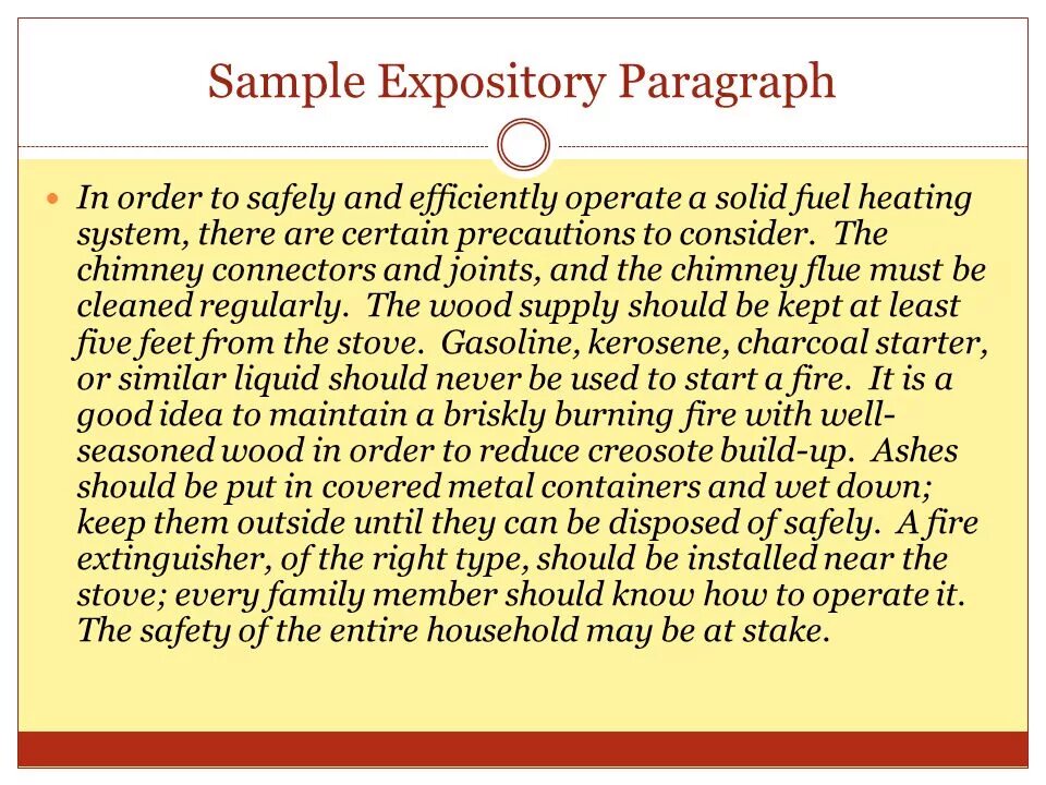 What is each paragraph about. Expository paragraph. expository paragraph sample. body paragraph. example of expository paragraph about family.