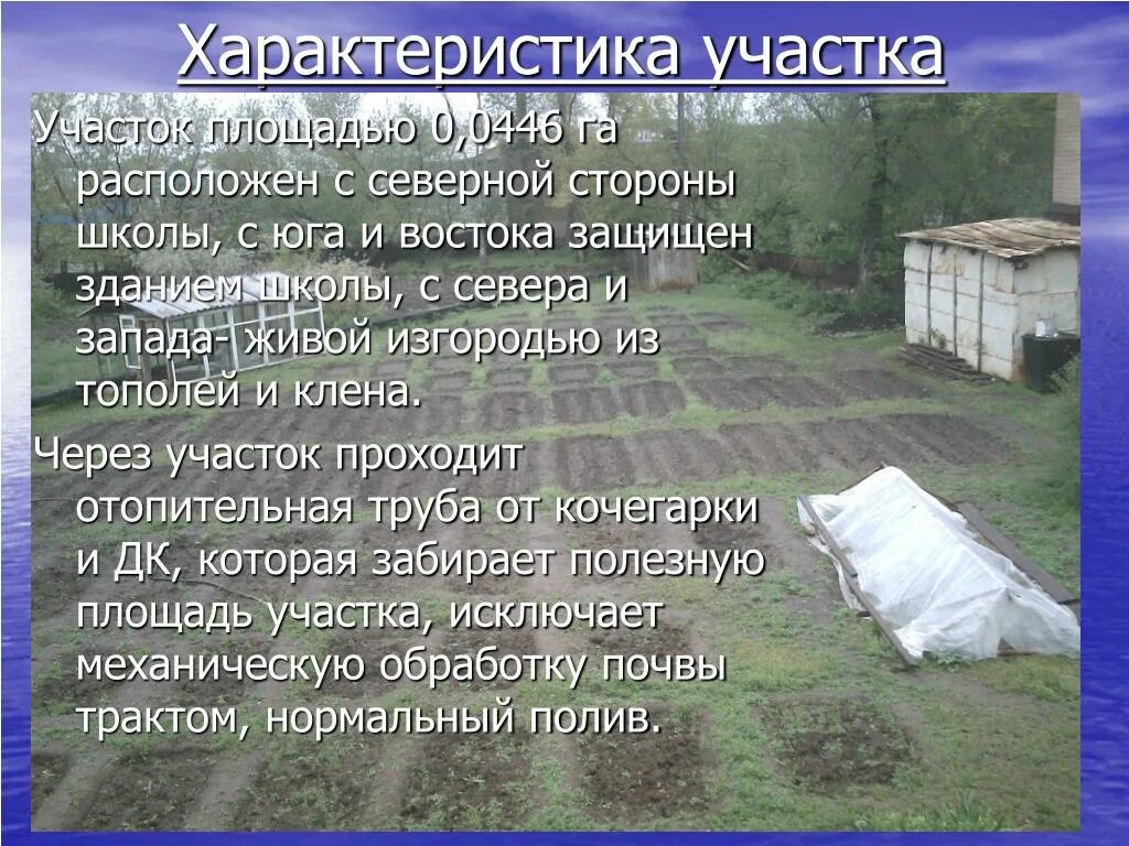 Какая особенность участка определила ваш выбор. Особенности участка. Характеристика участка. Параметры участка. Характер земли на участке.