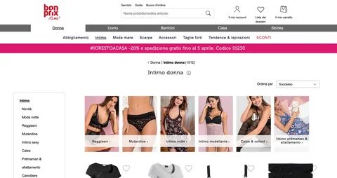 E.S. Intimo Milano: vendita online dei migliori brand di biancheria intima ...