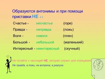 Подбери к словам антонимы вспомнить