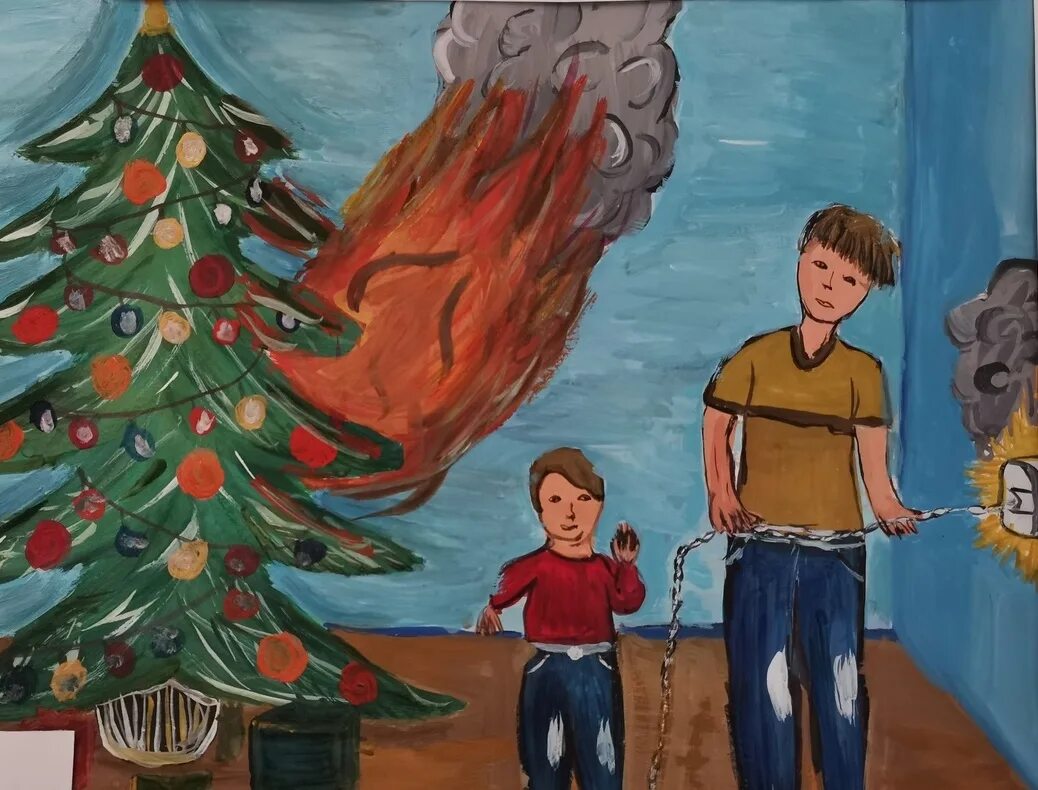 пожарная безопасность в новогодние праздники для детей. безопасный новый год. безопасный новый год 2 класс. безопасный новый год. безопасная елка рисунки.