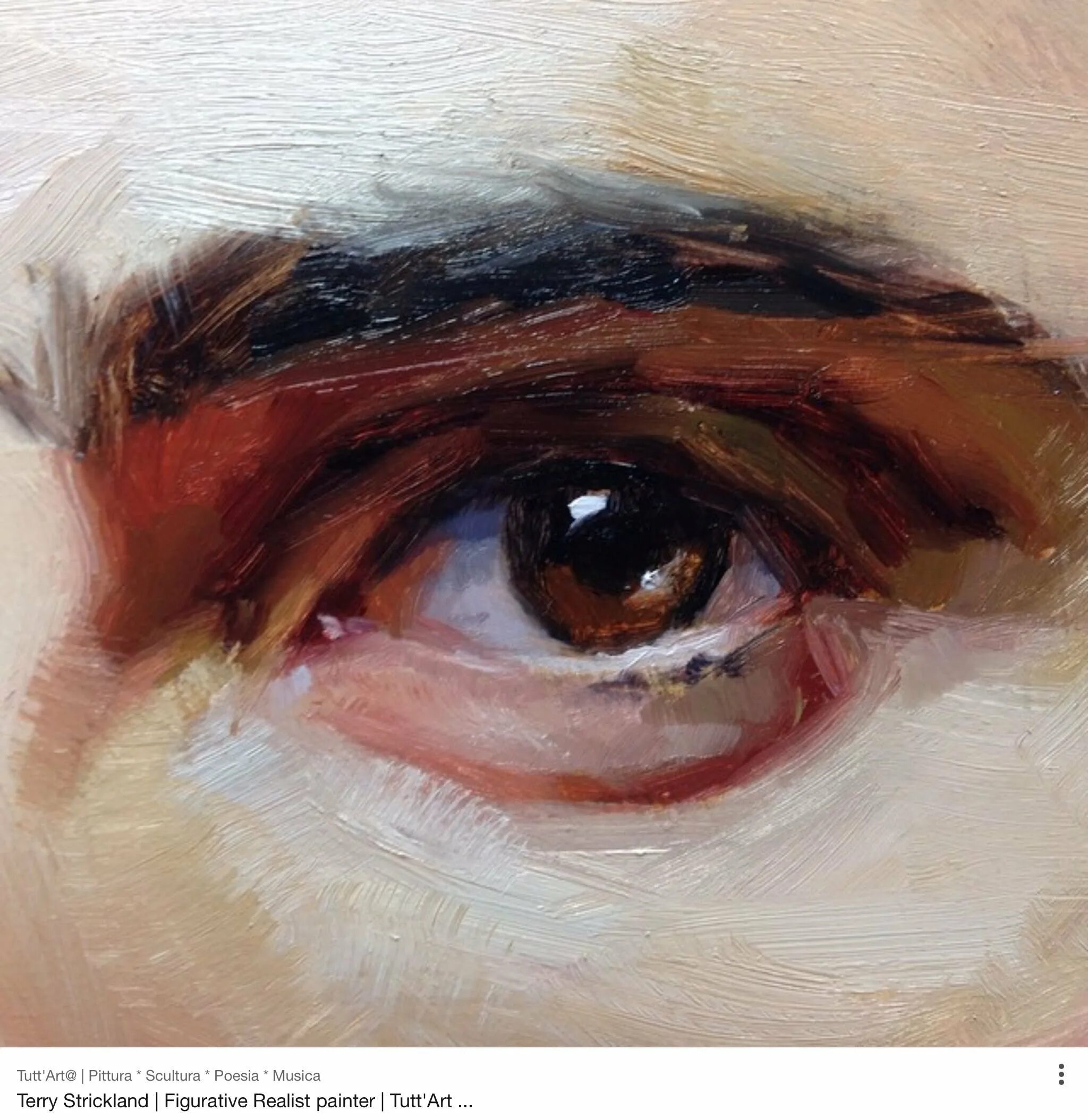 Художник Мэтт Талберт глаза маслом. Глаз маслом. Глаза в живописи. Глаз масляными красками.