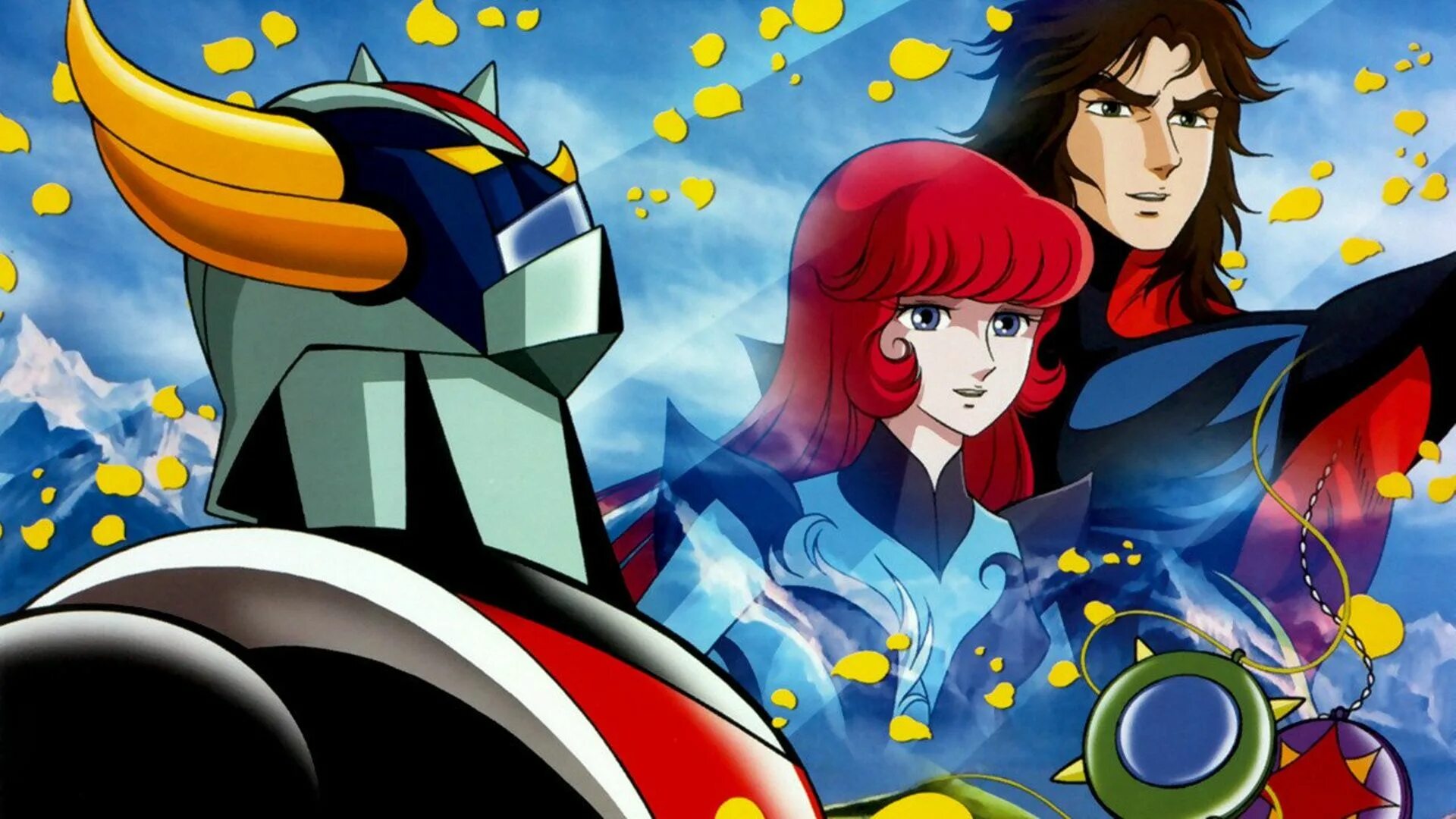 Grendizer. Дюк Флит Грендайзер. Грендайзер герои. Грендайзер Коджи. UFO Robot Grendizer.