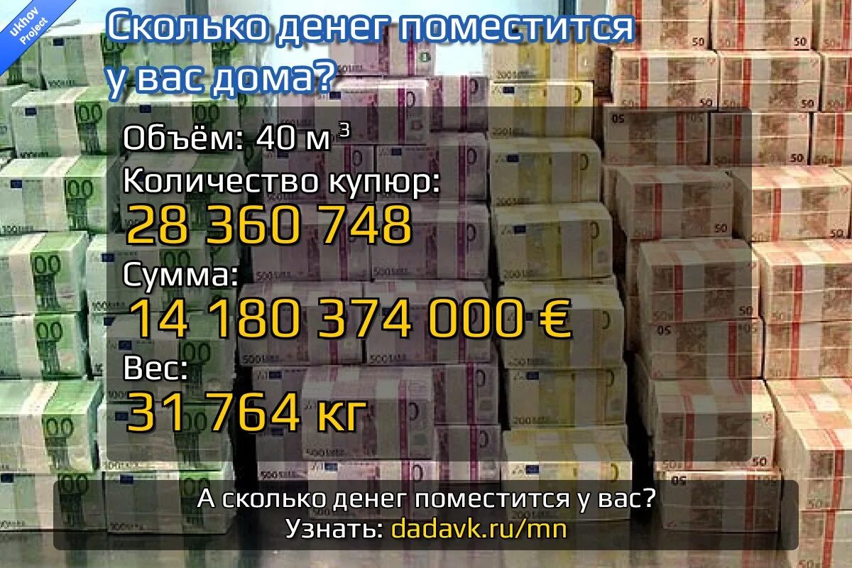Сколько денег в килограмме