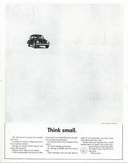 Think small