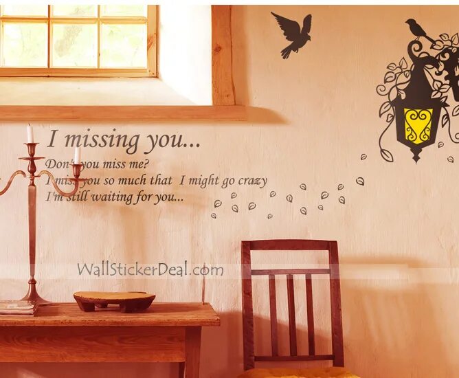 I'M missing you. I Miss you. So much and wait you. I still Miss you. I M still waiting for you. Did you miss this