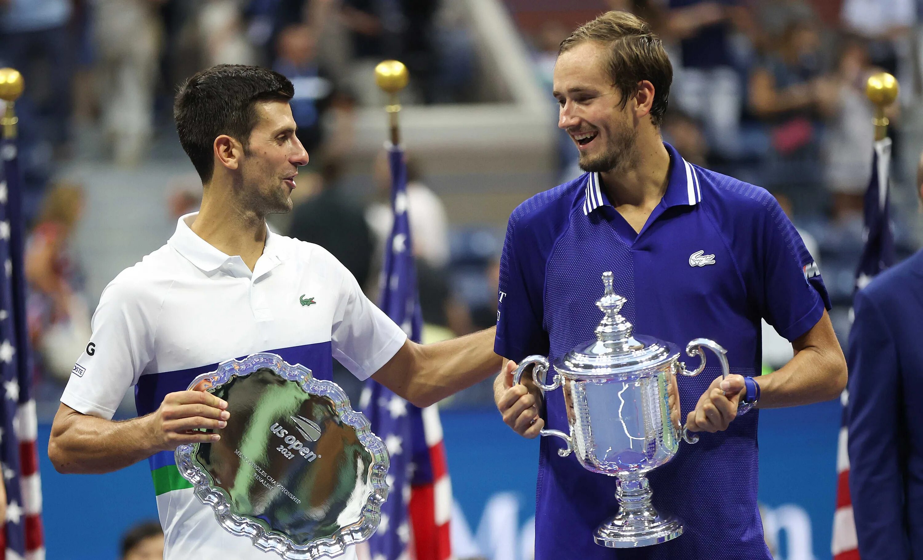 Турниры медведева в 2024. Daniil Medvedev us open 2021. Новак Джокович.