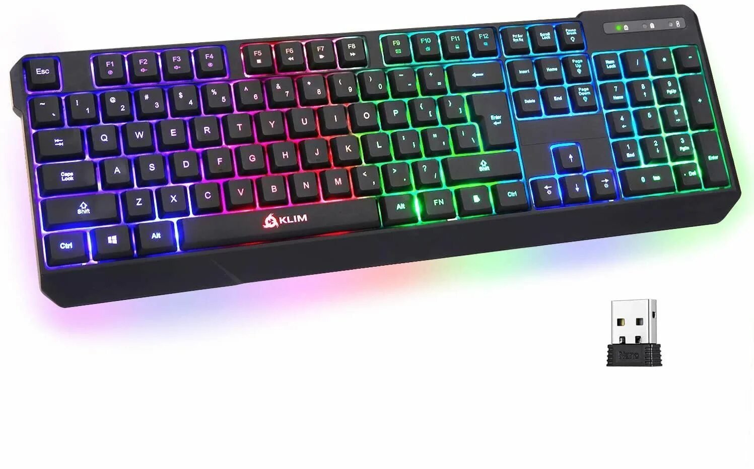Беспроводная rgb клавиатура. Беспроводная rgb клавиатура