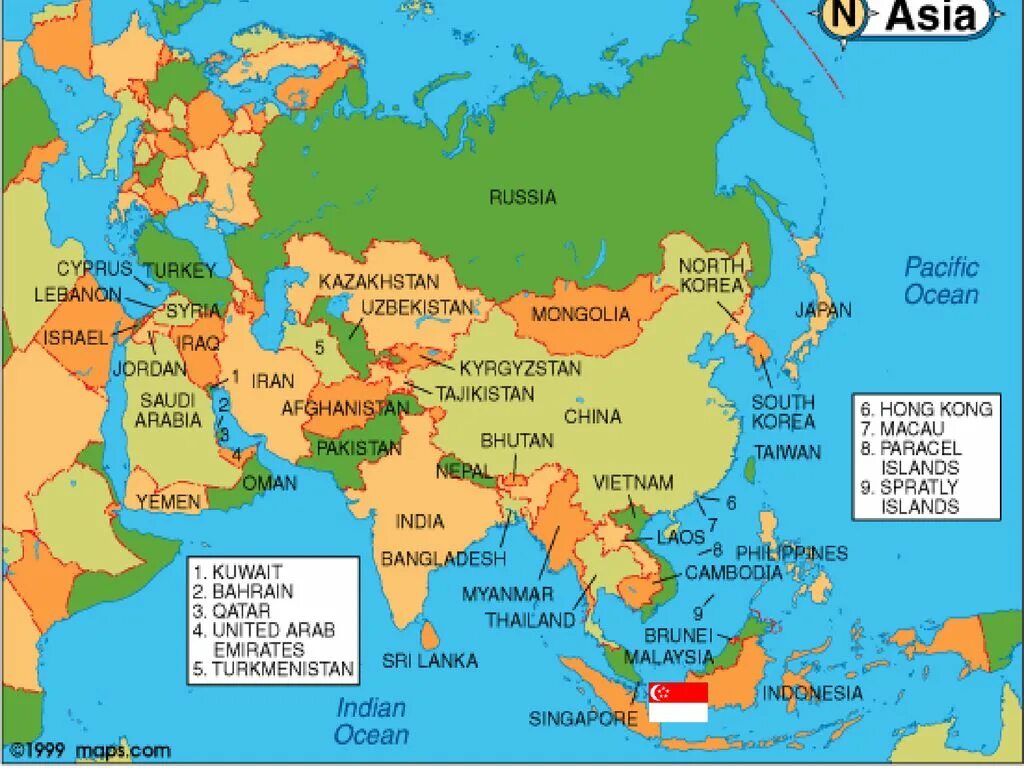 Политическая карта азии. Asia y. Asia y. Карта азии со странами и столицами. Карта евразии со странами.