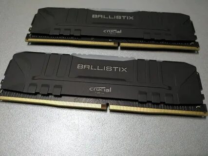Оперативная память ballistix ddr4 2x8gb 16gb