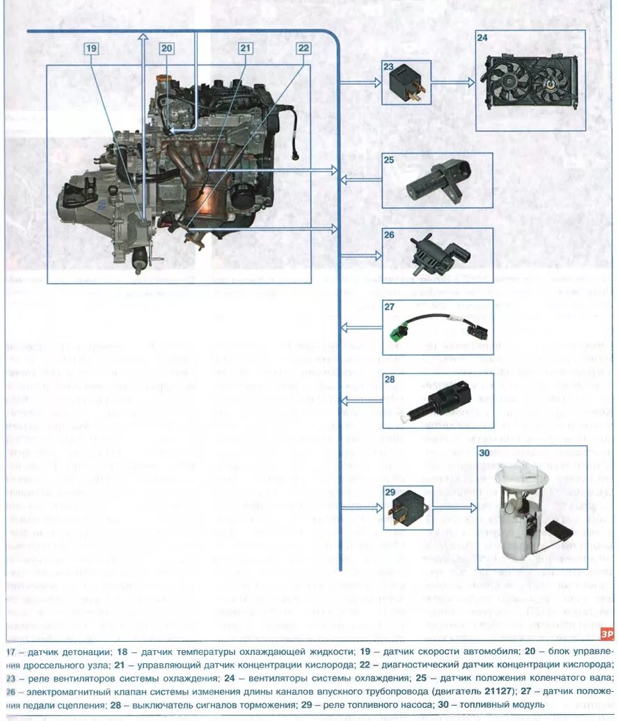 Сколько датчиков на гранте. Датчики двигателя 127 ВАЗ. Датчики двигателя 21127 Гранта. Датчики ВАЗ 21127 мотора.