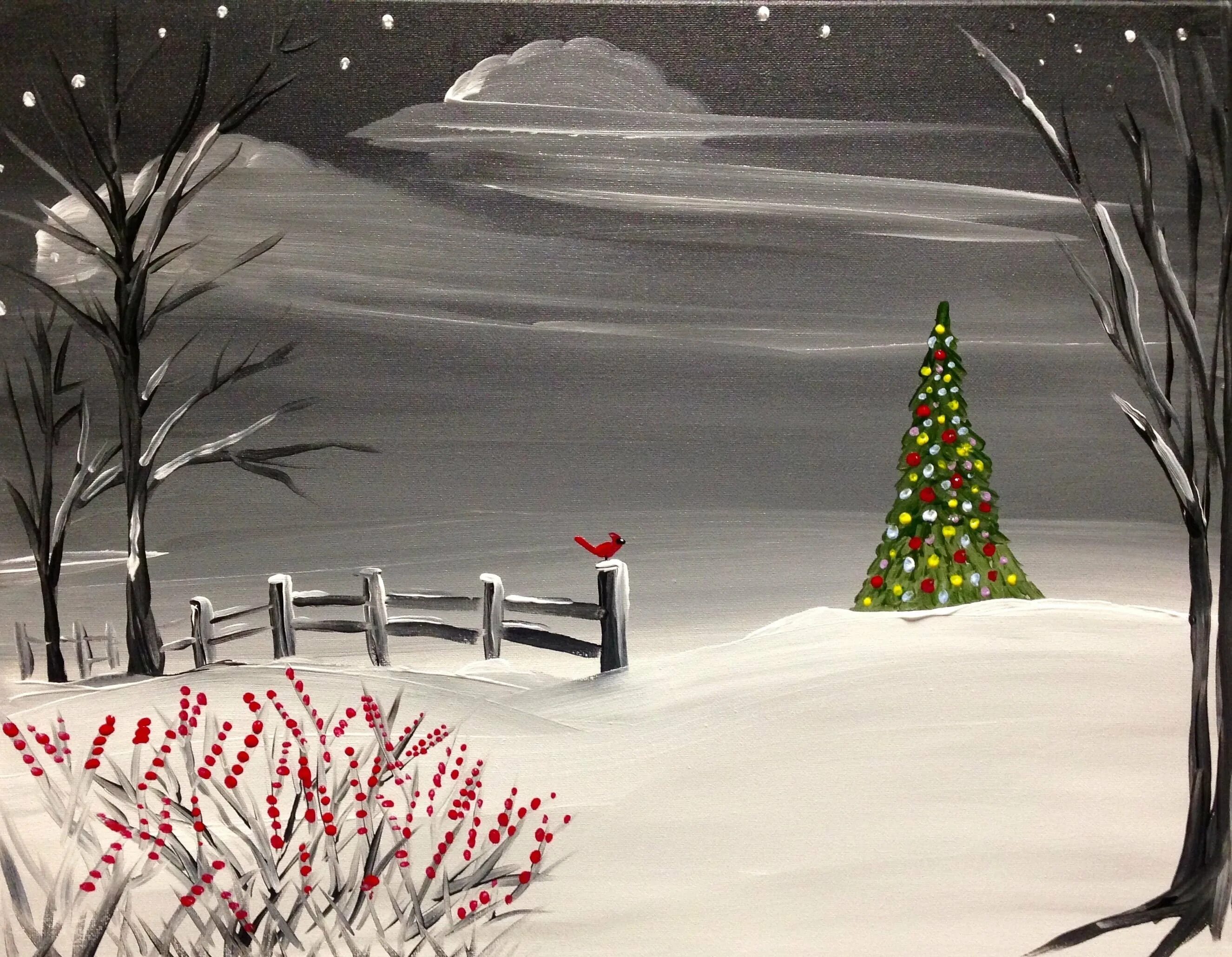Новый год в paint. Новогодний пейзаж в пейнт. зимний пейзаж пейнт. зимний пейзаж в paint. зимний рисунок в paint.