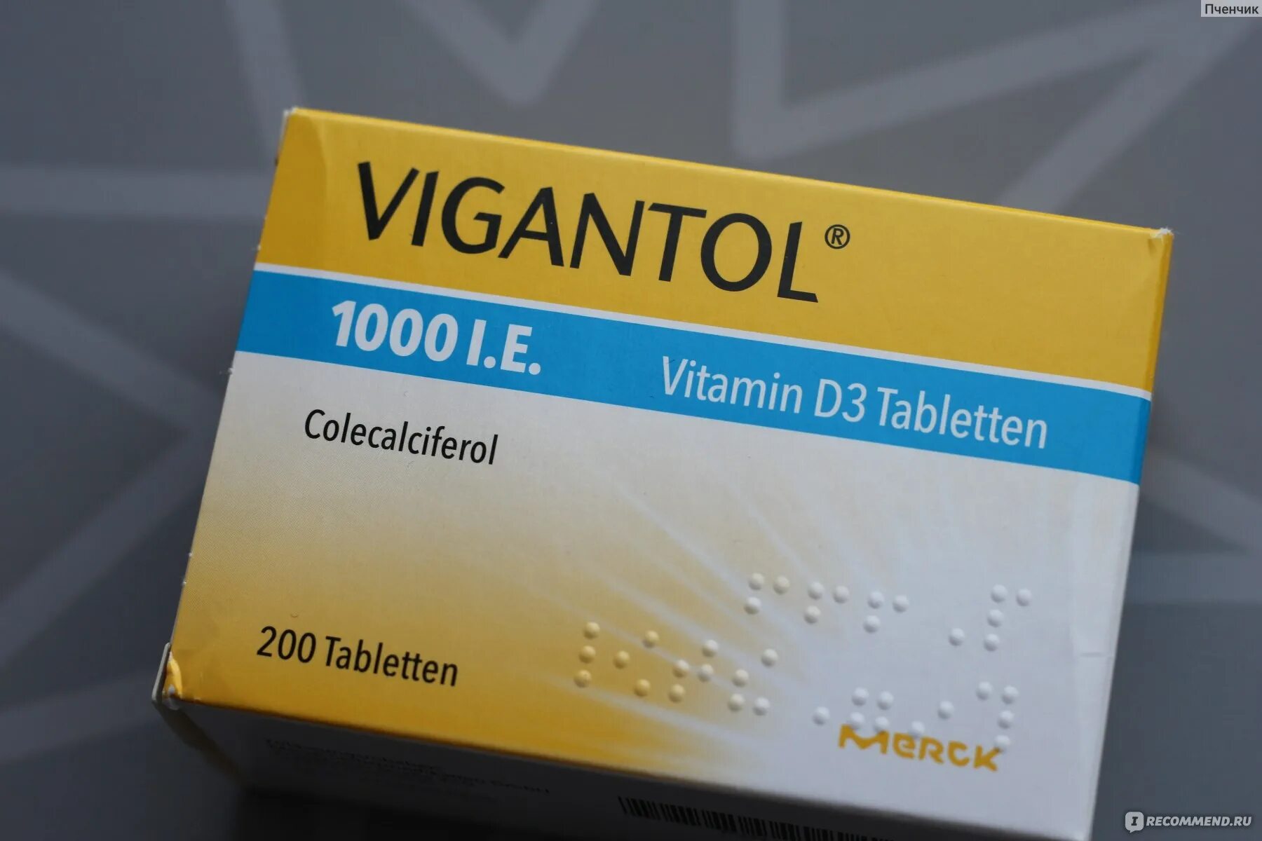 25 он д3. Германский витамин д3 Vigantoletten. Vigantoletten витамин д3. Вигантолеттен 1000. Витамин д Мерк.