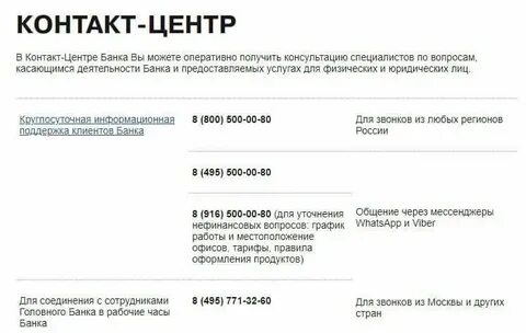 Опт банк номер