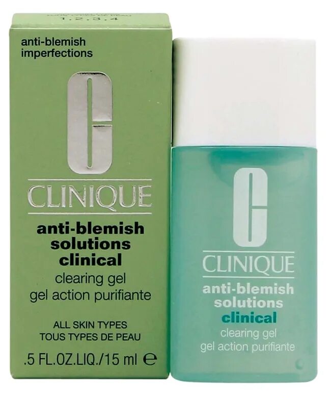 Clinique Anti-Blemish solutions 1stk. Clinique Anti-Blemish solutions Clinical. Clinique acne solutions Clinical clearing Gel 1 ml. Anti Blemish solutions Clinique clearing Gel. Anti blemish gel