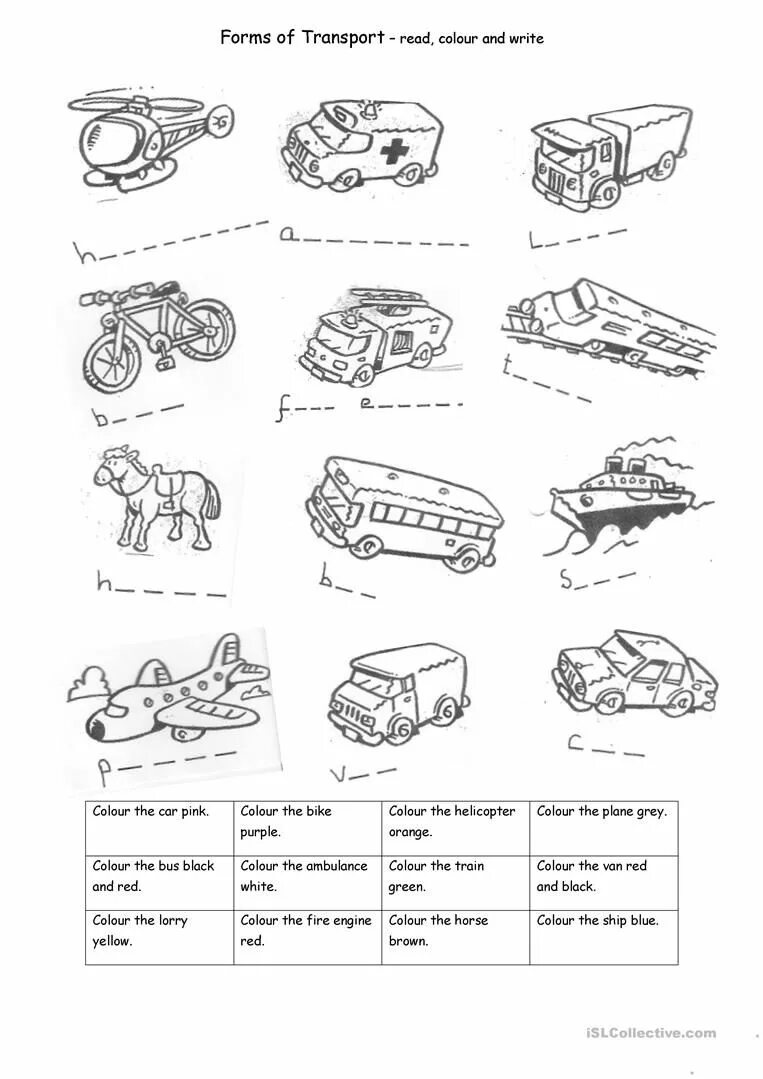 Complete the forms of transport. Транспорт на английском задания. английский для малышей транспорт задания. транспорт задания для дошкольников. transport задания английский для детей.
