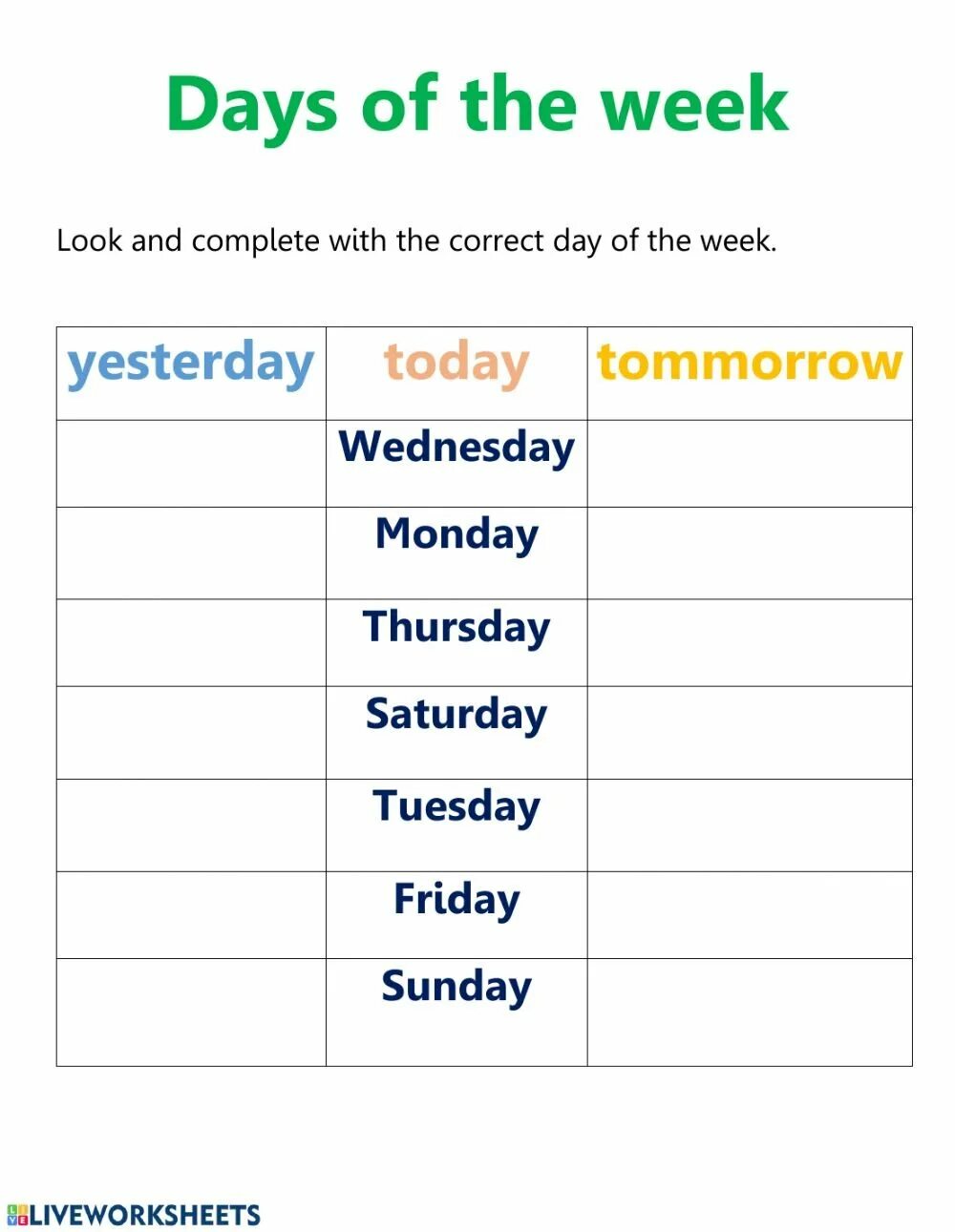 Week это. Days of the week. Дни недели Worksheets. Days of the week задания. Days of the week ESL.