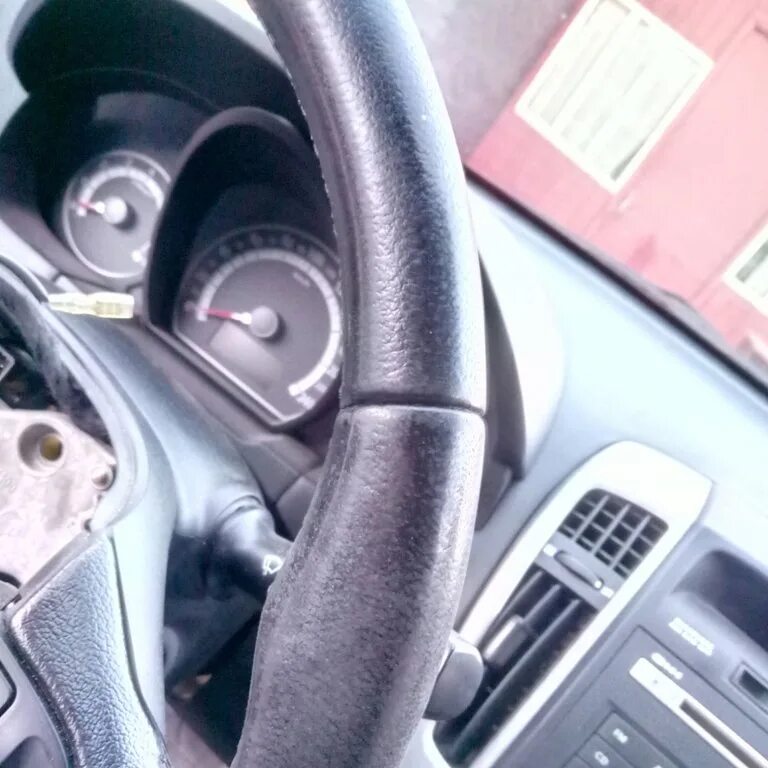 Перетяжка руля - KIA Spectra, 1,6 л, 2006 года аксессуары DRIVE2