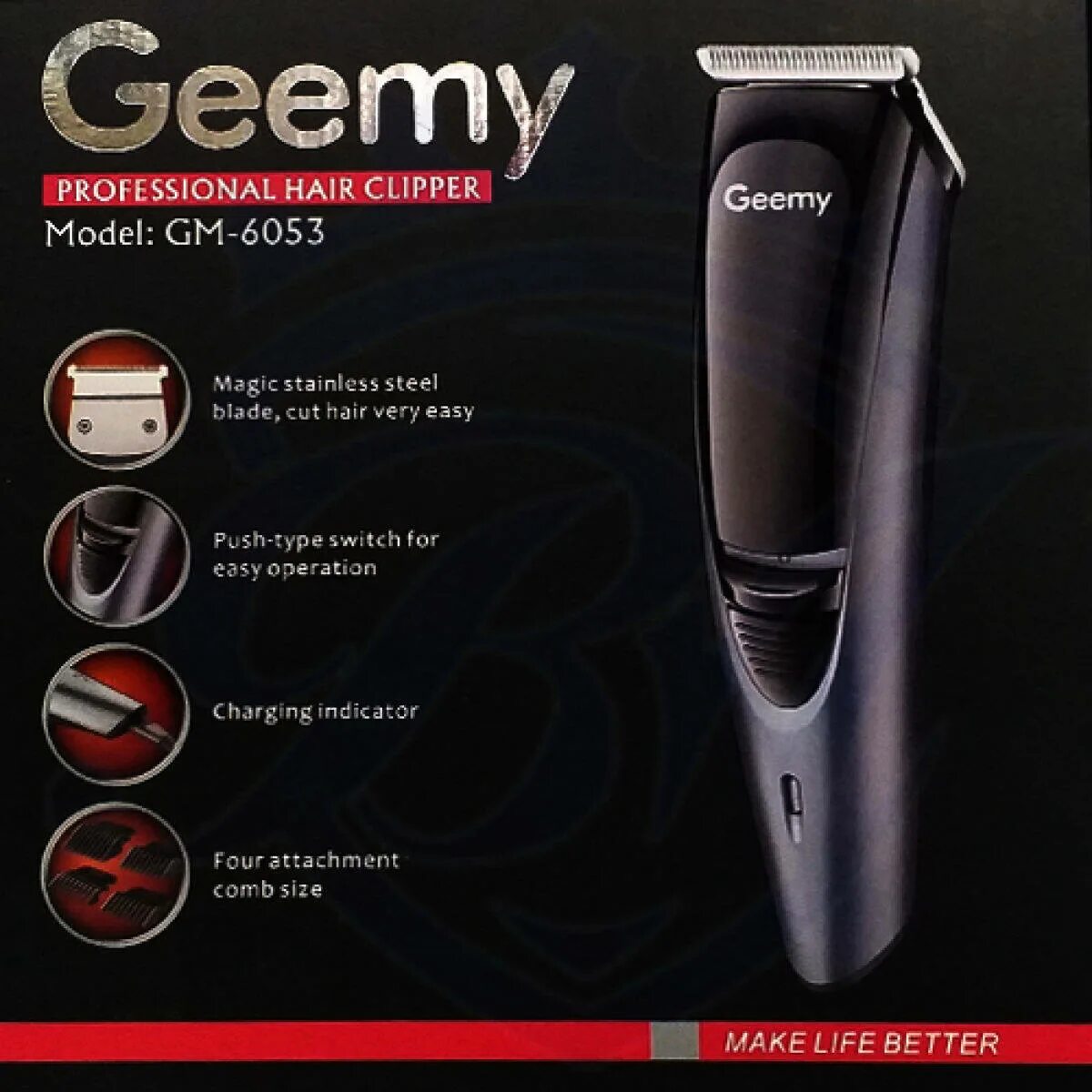 Инструкция на русском языке триммер geemy. Триммер Geemy 3106. Geemy GM 830 professional hair Trimmer. Professional hair Clipper. Geemy 6050