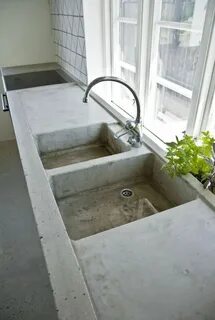Кухня из бетона своими руками