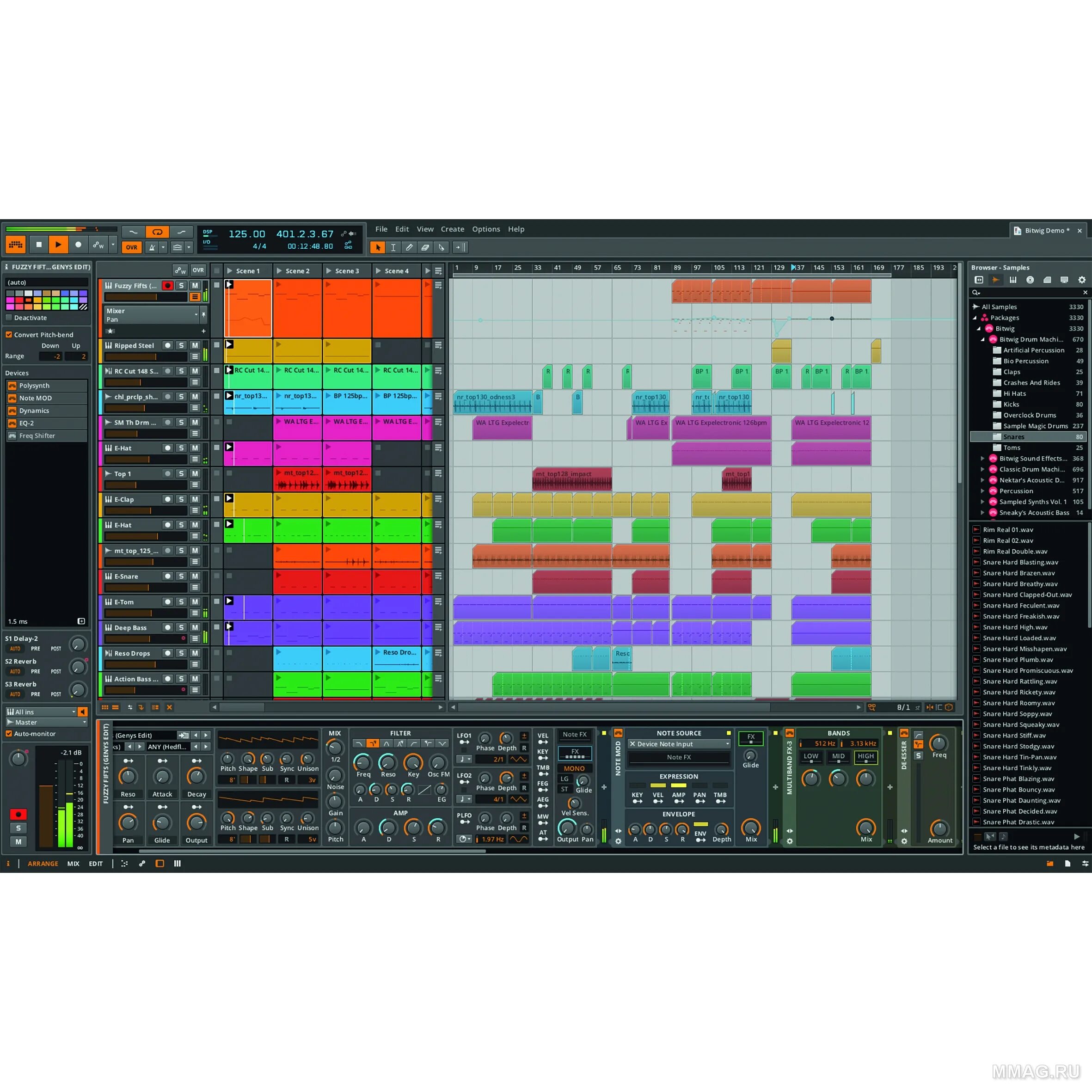 Bitwig studio. Bitwig studio daw. bitwig 8-track. bitwig - studio 1.3.9. bitwig интерфейс.