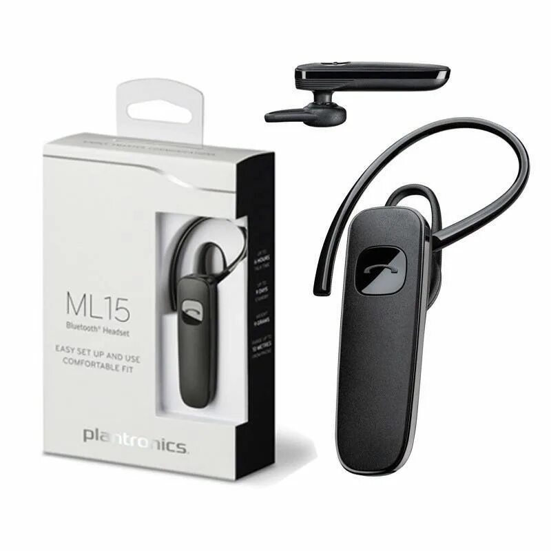 Гарнитура Plantronics ml15. Гарнитура блютуз Plantronics ml 15. Plantronics ml15 Black. Plantronics гарнитура Bluetooth 5.0. Беспроводная гарнитура для телефона лучшие