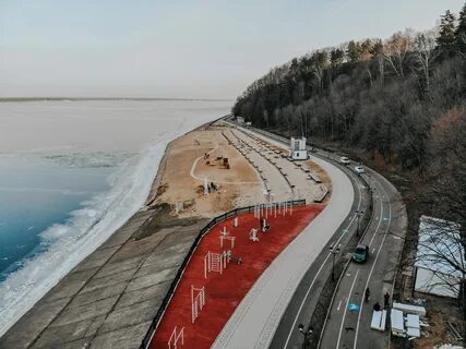 Московская набережная чебоксары