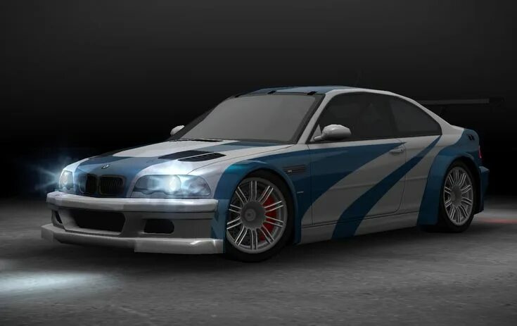 NFS Most Wanted 2005 Делаю тачку BMW M3 GTR E46 и тачку Вика!!!! - YouTube