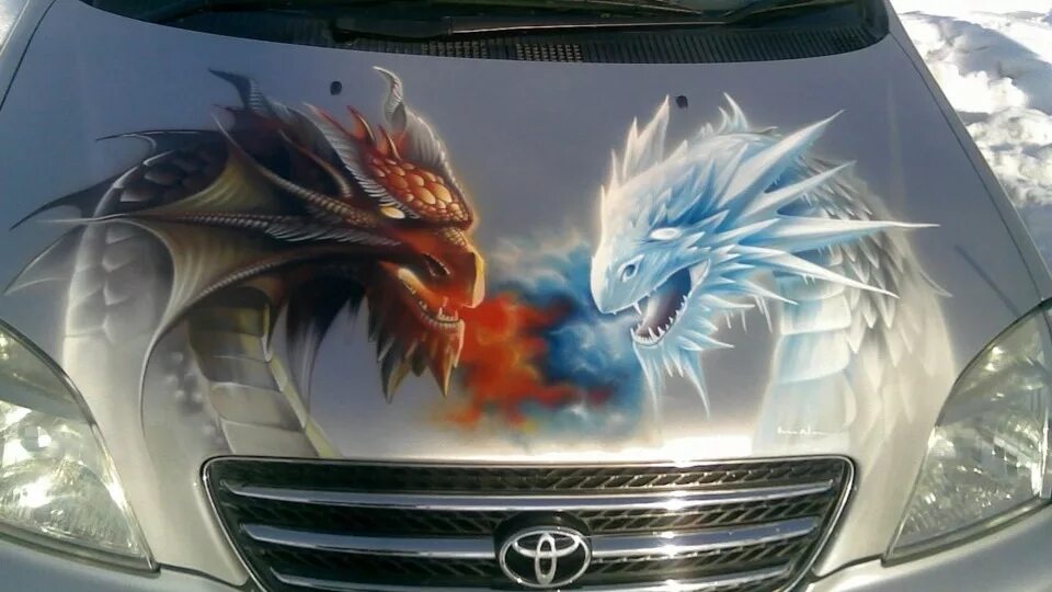 Дракон на машине. Аэрография на авто дракон. Дракон авто. Аэрография на авто дракон. Аэрография volvo xc60.