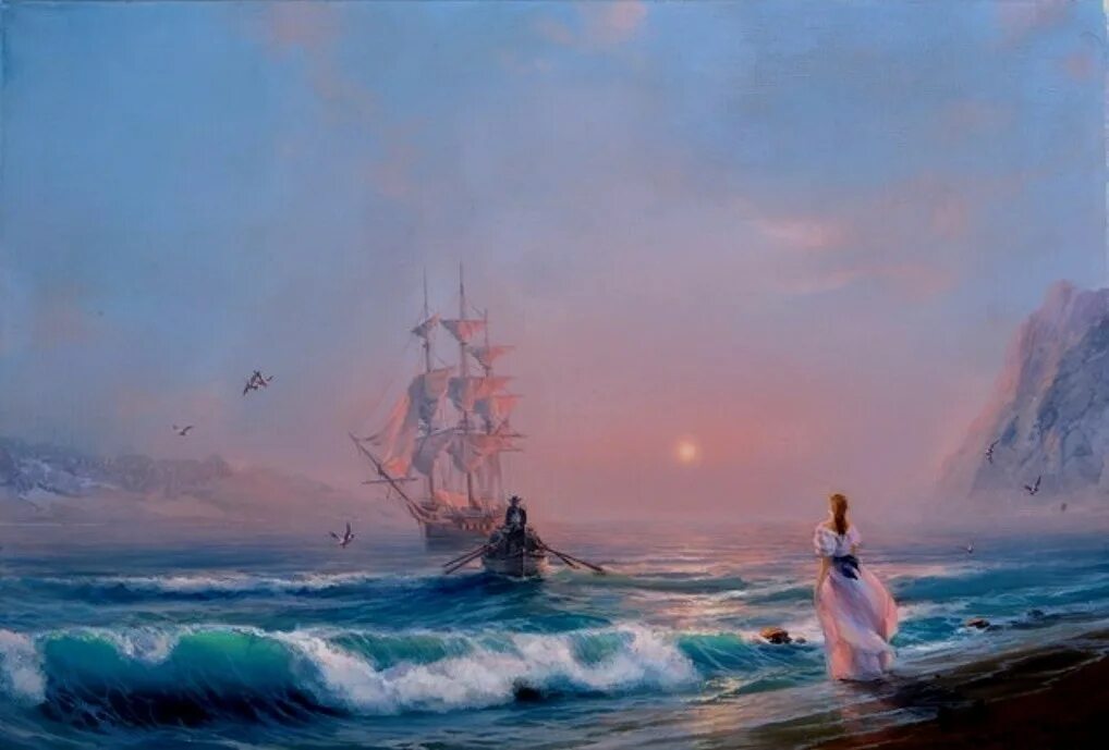 Tullius heuer художник. Корабль эзотерика. Души моей корабли. Корабль мечты. На парусах мечты.