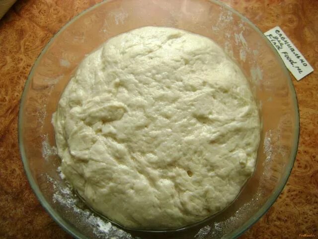 тесто на подсолнечном масле
