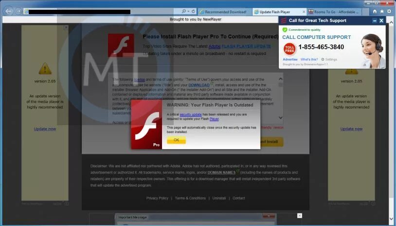 Удалить вирус всплывающая реклама. Вирус oz. call oz вирус. oz virus. fake update flash html.