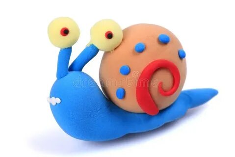 Улитка из пластилина пошагово