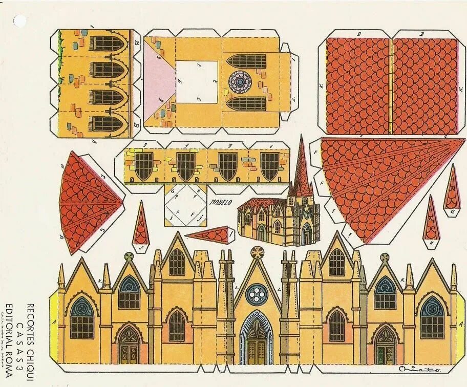 Развертка бумажного домика. Бумажные макеты зданий. Макет бумажного домика. Развертка здания для склеивания.