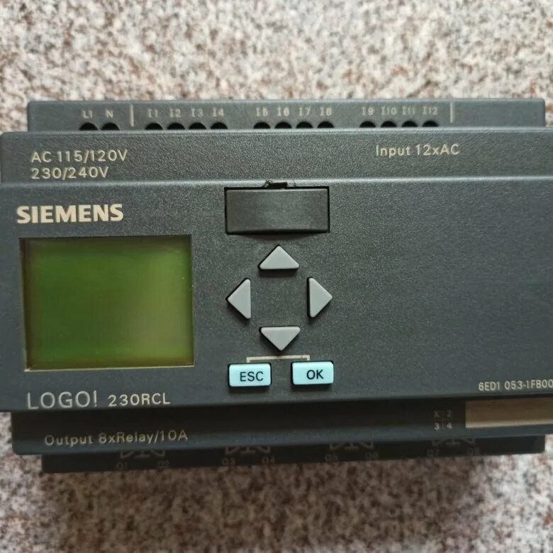 Блок памяти siemens logo 230rc. • контроллер logo! 12/24 rce - 6ed1052-1md08-0ba1. Контроллер сименс лого. Плк siemens logo. Сименс лого 230 rc.