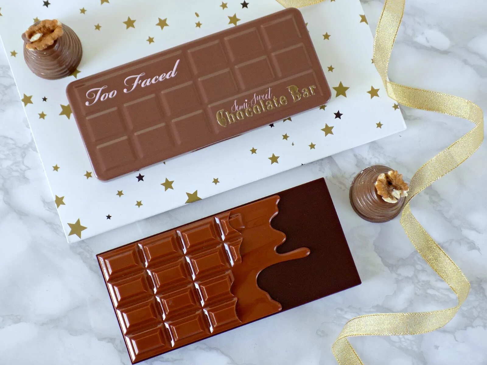 Too faced Salted Caramel. Палетка шоколадка too faced. Палетка теней революшен шоколадка. Too faced Chocolate Bar Semi Sweet. Поделка шоколадка