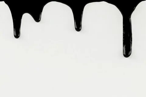 Dripping black