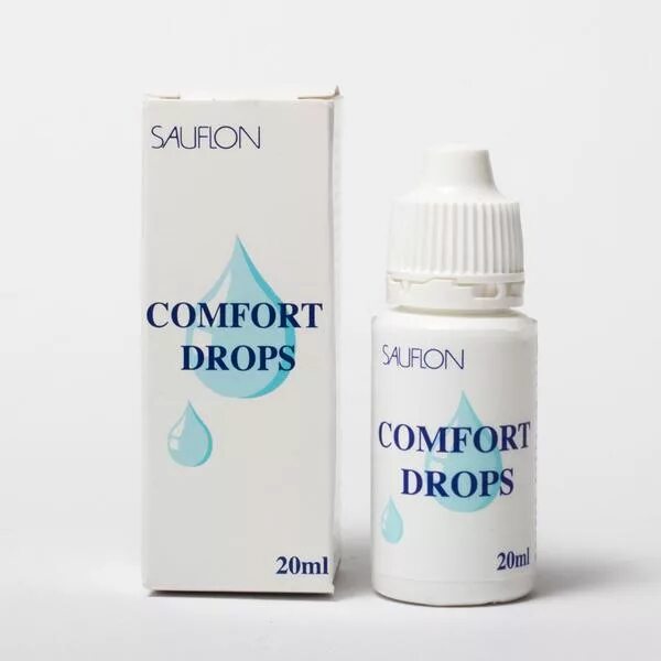 Капли Sauflon Comfort Drops 20 мл. Капли для линз Comfort Drops. Капли для глаз для линз комфорт Дропс. Капли Comfort Drops 15 мл.