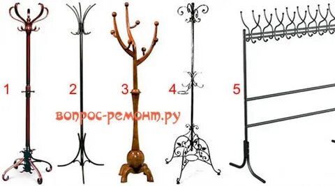 Напольная вешалка для одежды металлическая своими руками