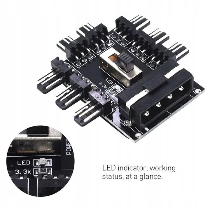 Pwm 3. Хаб для вентиляторов 3-pin. pwm 003. разветвитель для вентиляторов пк. pwm3 5 размер.