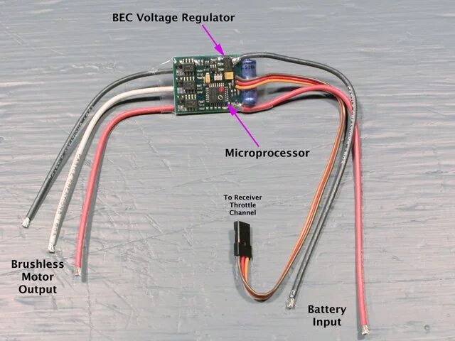 Что такое bec battery elimination circuit. ESC распиновка. ESC регулятор схема. BEC RC ESC схема. Подключение ESC К мотору.