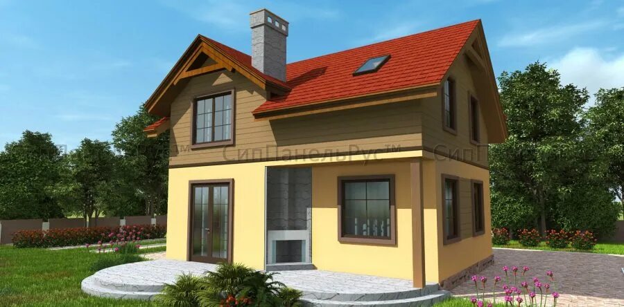Дома из сэндвич панелей: проекты и цены на строительство под ключ в москве