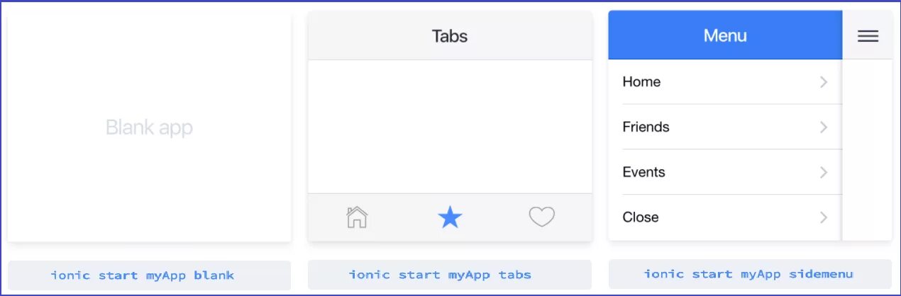 App is started. Ionic blank. Ионик 4. Ionic 7 Project.