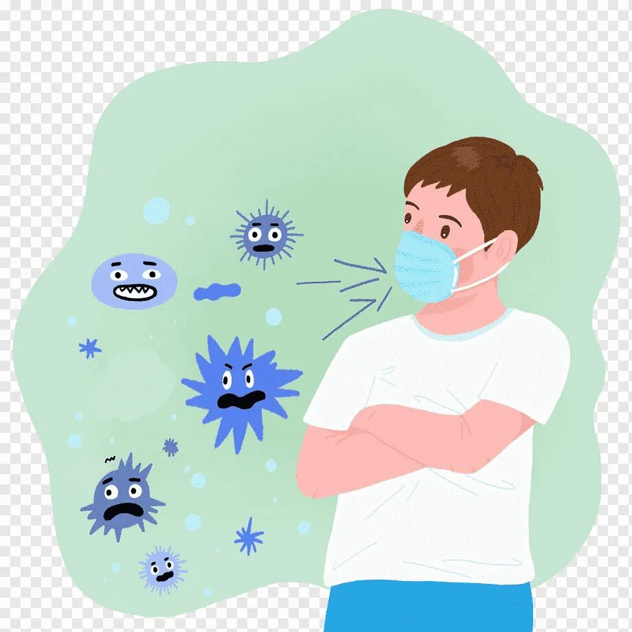 Заболевания через воздух. Инфекция иллюстрация. Борьба с гриппом. Человек с гриппом.
