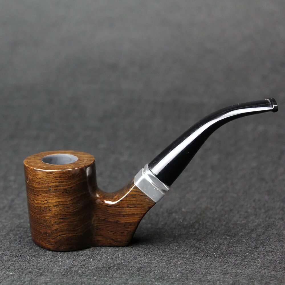 Pipe ix. Трубка для табака покер. new best ebony wood pipe 9mm filter smoking tobacco 10 tools handmade bent wood. трубка курительная деревянная. трубка для курения деревянная.